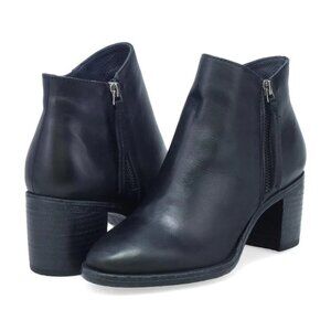 NEW MIZ MOOZ Made In Portugal Leather Talita Booties in black for women 825 6m3